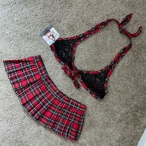 Dreams by baci lingerie honor roll schoolgirl set